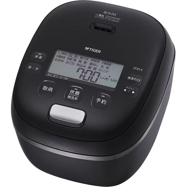 【新品未開封】タイガー炊飯器 JRI-S100 KO ご泡火炊き 5.5合 ご泡火炊き タイガー 圧力IHジャー炊飯器 5.5合 オフブラック JRIS100