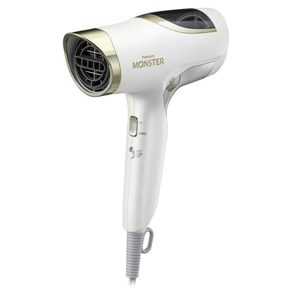 新品コイズミヘアードライヤーモンスターダブルファン　白　KHD-W990 KOIZUMI（コイズミ） BLDCダブルファンドライヤー ホワイト KHDW990W