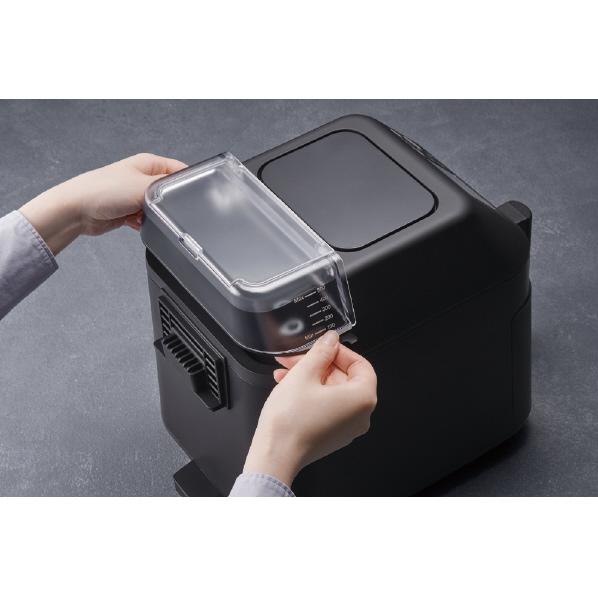 recolte ハイスチームエアーオーブン ナチュラルブラック RAO