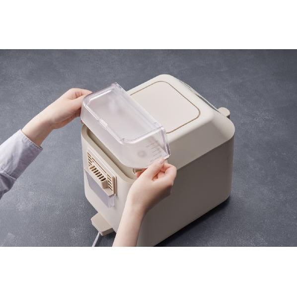 recolte ハイスチームエアーオーブン クリームホワイト RAO-3W