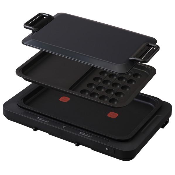 IRIS OHYAMA（アイリスオーヤマ） ホットプレート ブラック WHPK012B