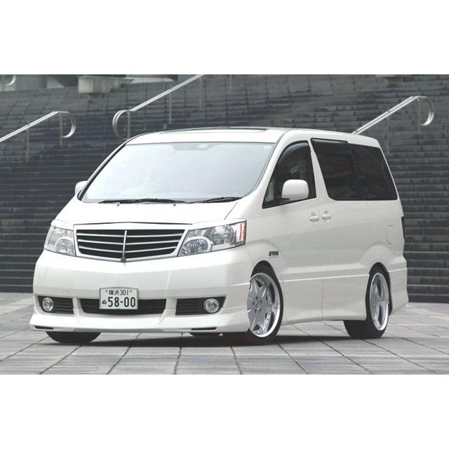 送料込み】 10 アルファード 前期 フロントグリル [クロームメッキ] H