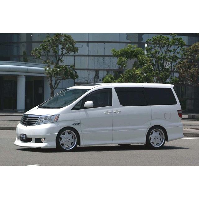 アルファード10系前期フロントVグリル アルファード 10系 前期 フロントグリル (クロームメッキ) H