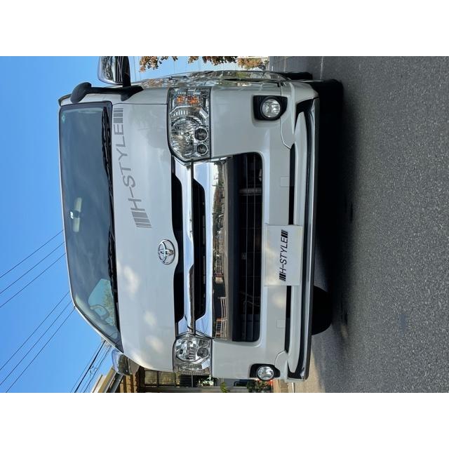 ハイエース3型後期H25.4S-GL標準車フロントスポイラー、シルバー自分塗り ハイエース3型後期H25.4S-GL標準車フロントスポイラー、シルバー