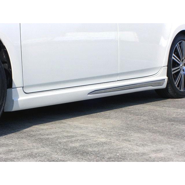 30プリウス サイドスカート　(運転席側) h-style 【送料込み】 30 プリウス 前期・後期共用 サイド