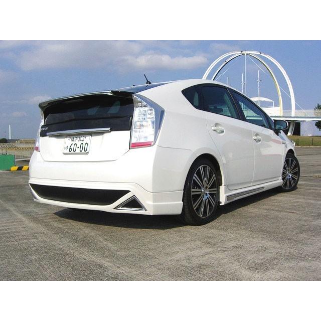 h-style 【送料込み】 30 プリウス 前期・後期共用 サイドスカート