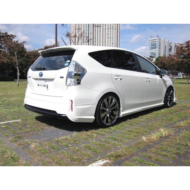 h-style　【送料込み】　40プリウスα　前期　サイドスカート　左右セット　（塗装込）　　　　 |  | 02
