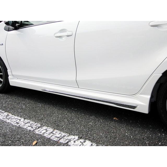 h-style 【送料込み】 アクア 前期 サイドスカート 左右セット DAA