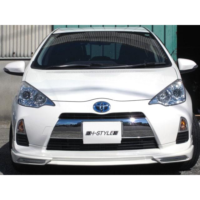 h-style　【送料込み】　アクア　前期　フロントスポイラー　フロント　DAA−NHP10　（塗装込）　　　 |  | 02