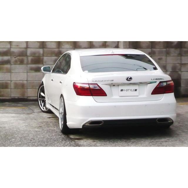 h-style 【送料込み】 レクサス LS 600h 中期 リヤスカート （塗装込