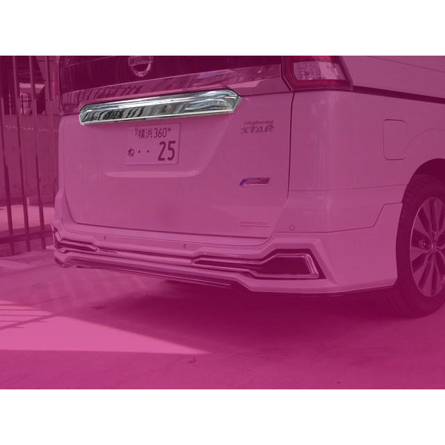 日産セレナc27用バックガーニッシュ C27 セレナ 専用 バックドアガーニッシュ (メッキ) H-STYLE 外装