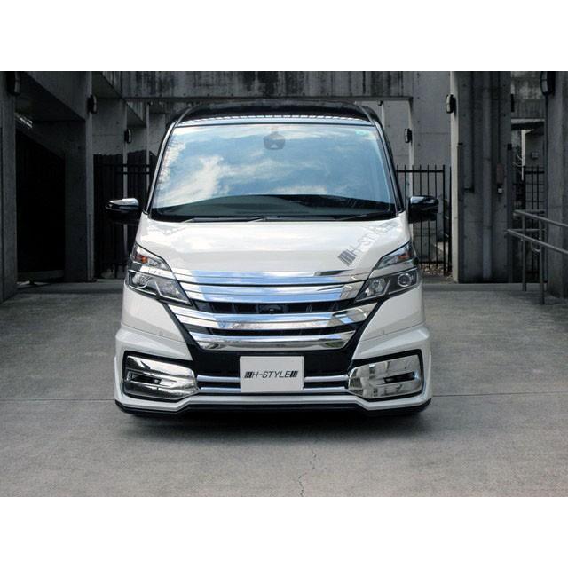 h-style　【送料込み】　C27　セレナ　ハイウェイスター用　フルエアロ　フロント　サイド　リヤ　（塗装込）　 |  | 03