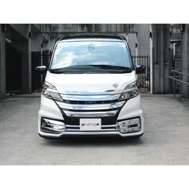 送料込み】 C27 セレナ トップフード [クロームメッキ] H-STYLE製