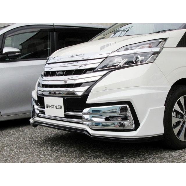 送料込み】 C27 セレナ トップフード [クロームメッキ] H-STYLE製