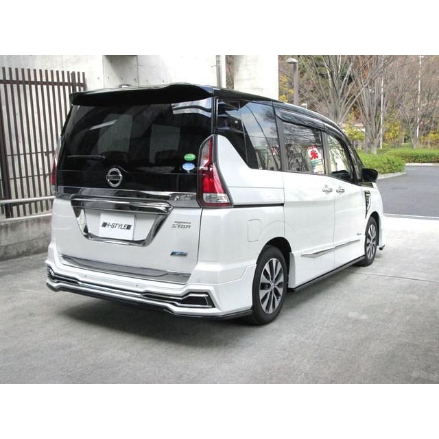 h-style　【送料込み】　C27　セレナ　ハイウェイスター用　サイドスカート　左右セット　（塗装込）　　　 |  | 03