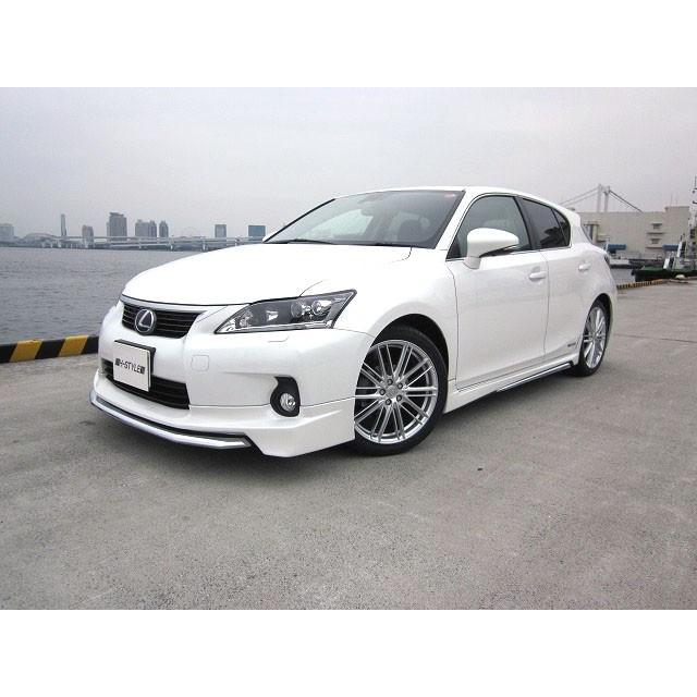 h-style　【送料込み】　レクサス　CT200ｈ　サイドスカート　左右セット　（塗装込）　　　　 |  | 01