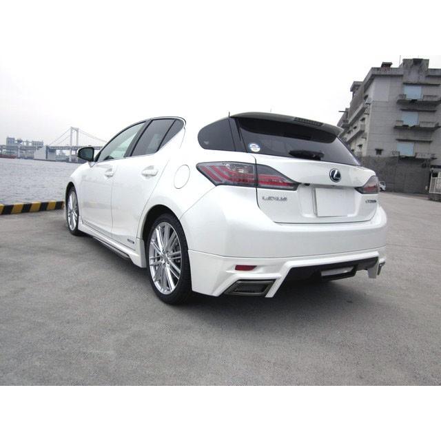 h-style　【送料込み】　レクサス　CT200ｈ　サイドスカート　左右セット　（塗装込）　　　　 |  | 04