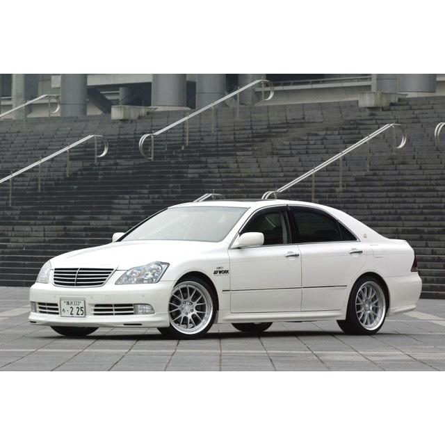 【送料込み】 18系 クラウン 前期 アスリート / 前後期 ロイヤル 対応 フロントグリル [クロームメッキ] H-STYLE製 |  | 01