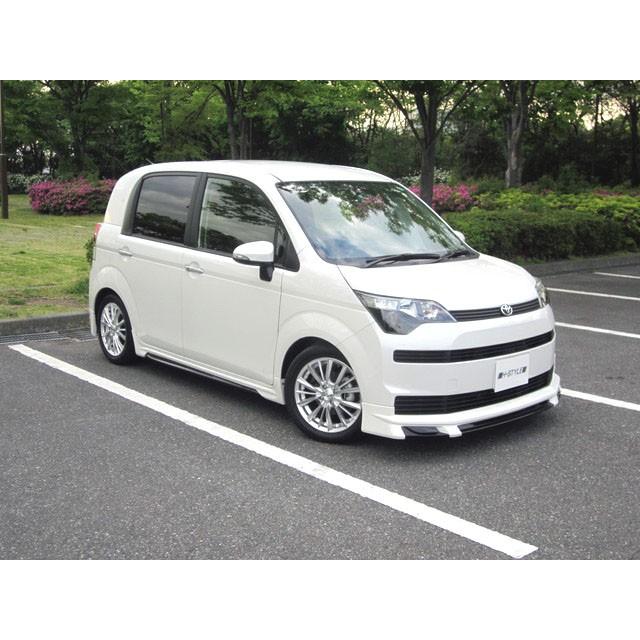 h-style　【送料込み】　スペイド　サイドスカート　左右セット　DBA-NCP141/140　（塗装込）　　　　 |  | 01