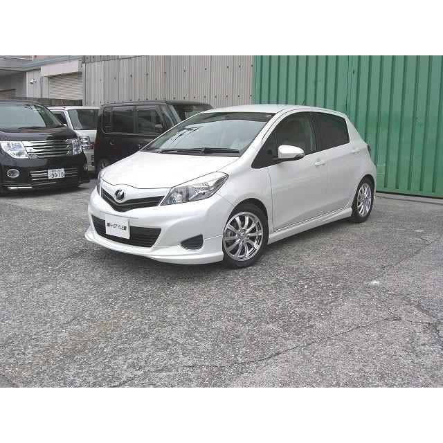 h-style　【送料込み】　ヴィッツ　前期　フロントスポイラー　フロント　DBA-N/KSP130　（塗装込）　　　 |  | 02