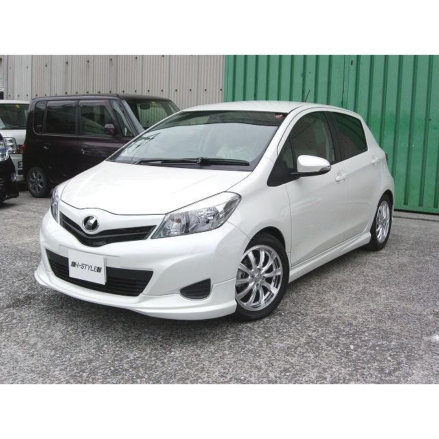 h-style 【送料込み】 ヴィッツ 前期 サイドスカート 左右セット DBA-N