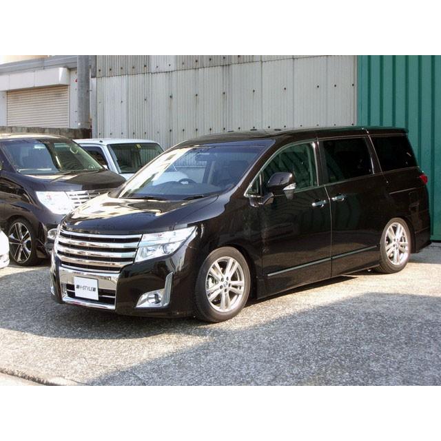 【送料無料】 E52 エルグランド前期 ハイウェイスター アイラインガーニッシュ [クロームメッキ] H-STYLE |  | 03