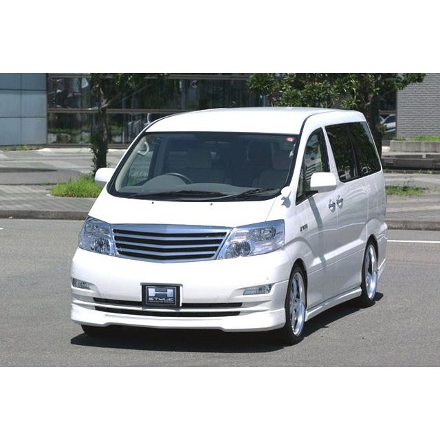 【送料込み】 10 アルファード 後期 アイラインガーニッシュ [クロームメッキ] H-STYLE製 |  | 01