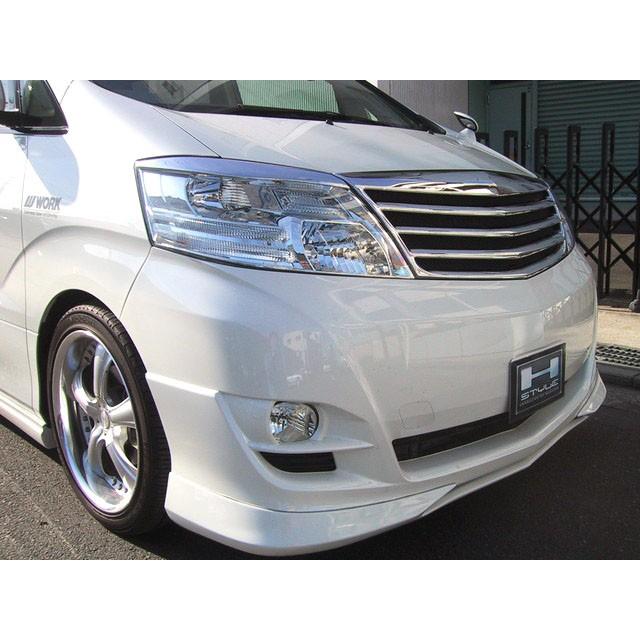 トヨタ アルファード 10系 後期 社外品 フロントグリル（メッキ） 送料込み】 10 アルファード 後期 フロントグリル [クローム