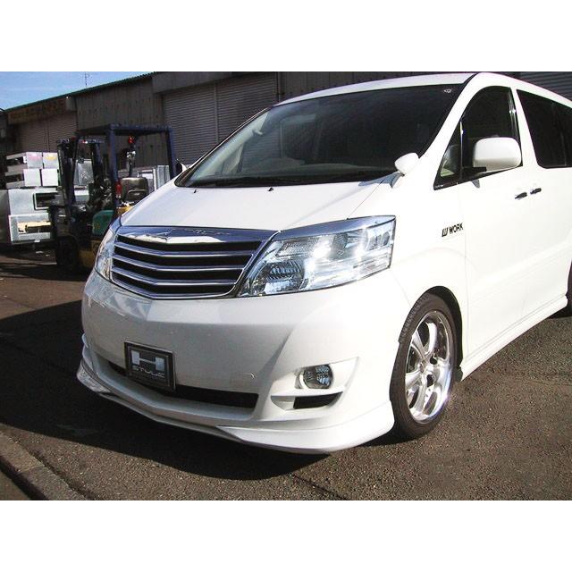 【送料込み】 10 アルファード 後期 フロントグリル [クロームメッキ] H-STYLE |  | 05