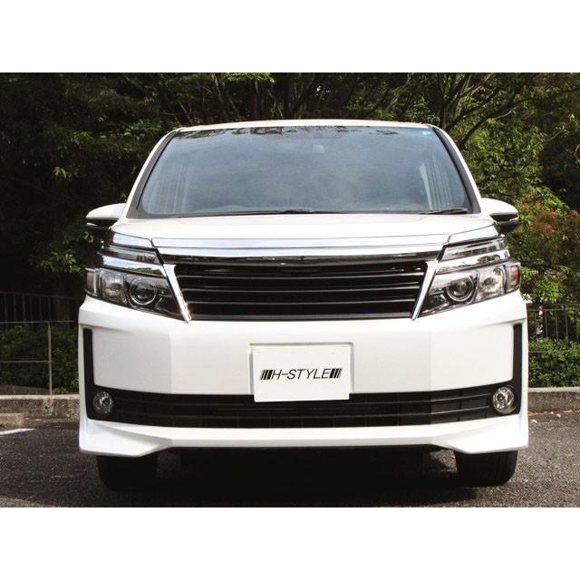 【送料込み】 80 VOXY ヴォクシー　ヘッドライトガーニッシュ [クロームメッキ] 左右セット H-STYLE製 |  | 04