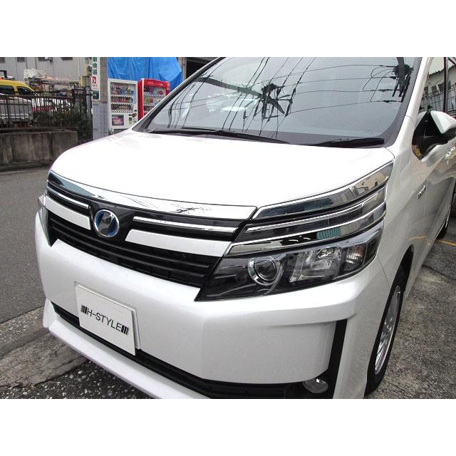 【送料込み】 80 VOXY ヴォクシー　トップフード　[クロームメッキ] H-STYLE製 |  | 03