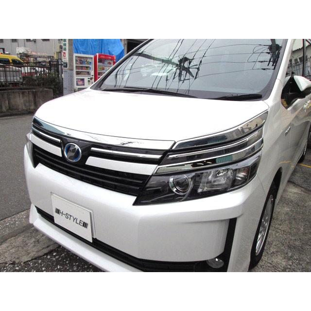 【送料込み】 80 VOXY ヴォクシー　トップフード　[クロームメッキ] H-STYLE製 |  | 04