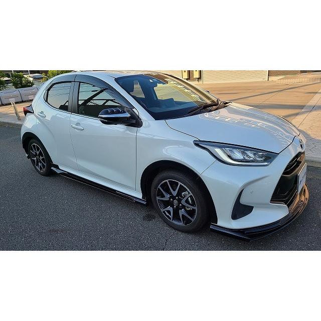 YARISヤリス用 サイドスカート 左右セット 未塗装・塗装込選択可 6AA