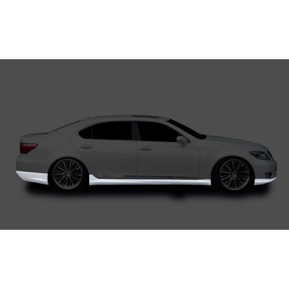 LS600hL (ロング用) 中間&フロントストレート　(専用) h-style 【取付工賃込・塗装込】レクサス 40LS 中期600h/600hL