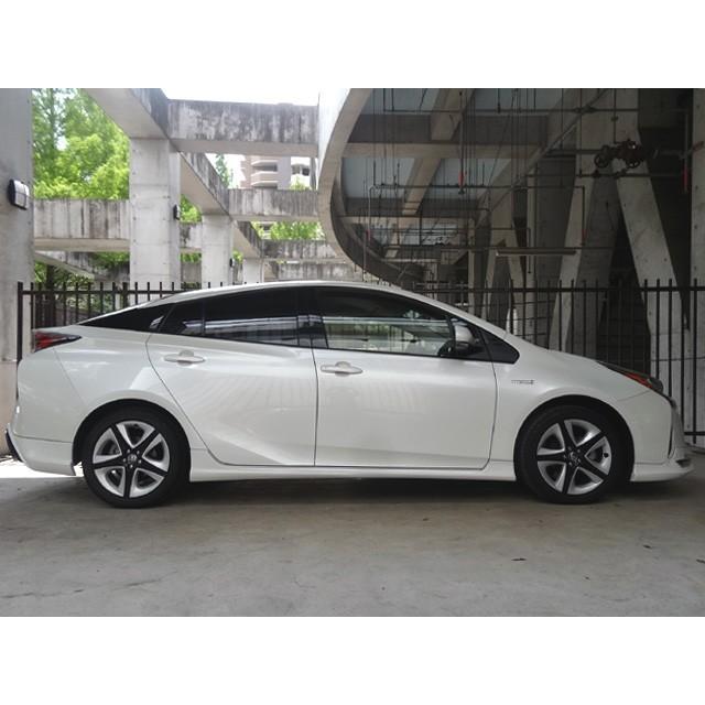 h-style　【送料込み】　50系　プリウス　サイドスカート　左右セット　DAA-ZVW50　（素地・未塗装）　　　 | 