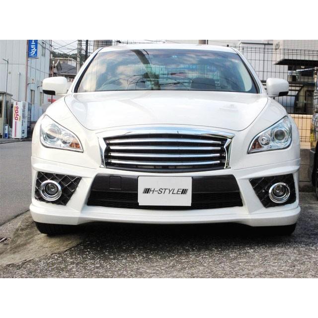 h-style　【送料込み】　Y51　日産フーガ　前期　フルエアロ　フロント　サイド　リヤ　（塗装込）　 |  | 01