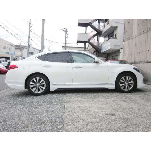 h-style 【送料込み】 Y51日産フーガ 前期 サイドスカート 左右