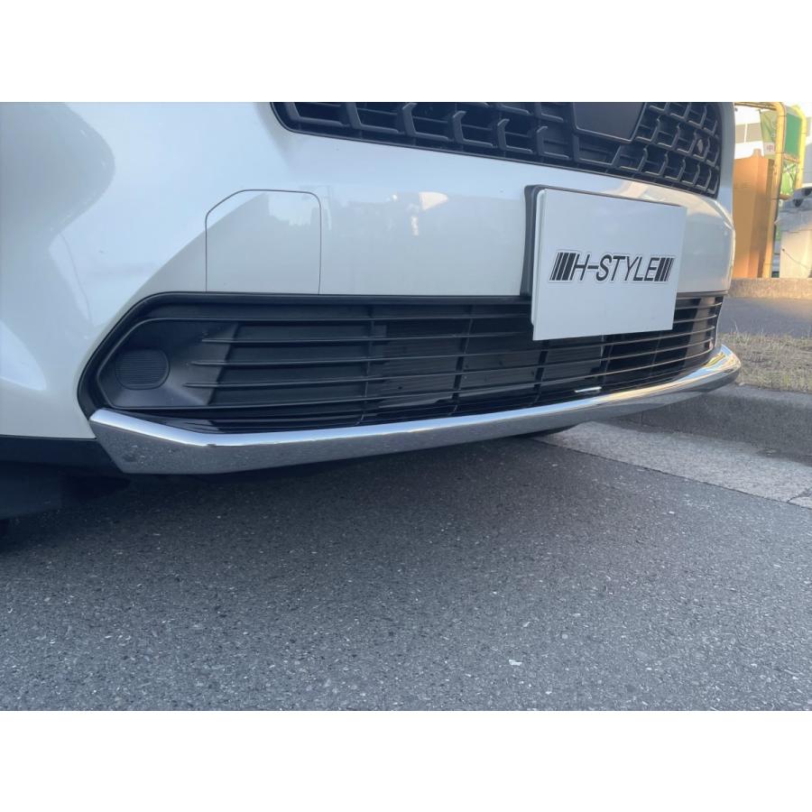 ヤリスクロス フロントバンパーガーニッシュ オールメッキ YARIS CROSS