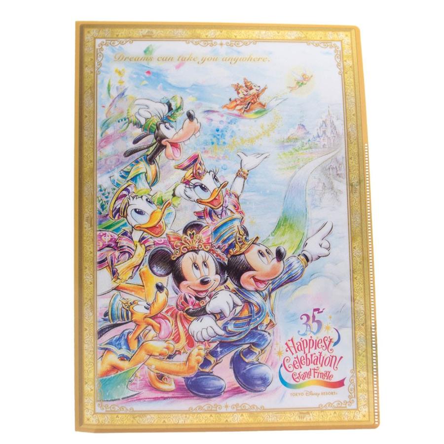 35周年 グランドフィナーレ ダブルポケットホルダー クリアファイル ミッキー ミニー ミッキーフレンズ ディズニー リゾート限定 エクセルワールド エクセルワールド 通販 Yahoo ショッピング