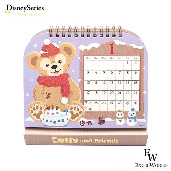 ダッフィー フレンズ 22 卓上カレンダー 東京ディズニーシー限定カレンダー エクセルワールド かわいい ダッフィーグッズ オープニングセール