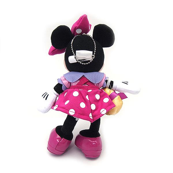Disney ミニー ぬいぐるみバッジ ピンク バッグチャーム Disney ミニー ぬいぐるみバッジ ピンク バッグチャーム
