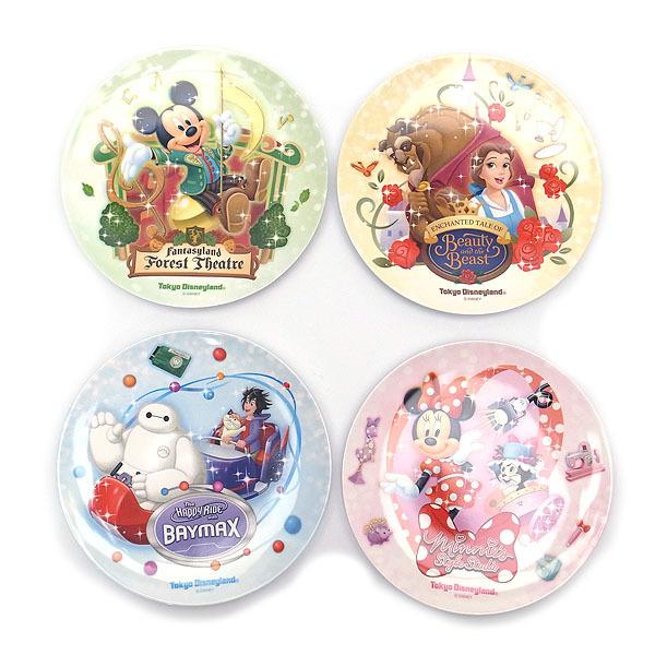 Tdl新エリアグッズ プレート 4枚 お土産 ディズニー リゾート限定 エクセルワールド プレゼントにも ディズニーグッズ エクセルワールド 通販 Yahoo ショッピング