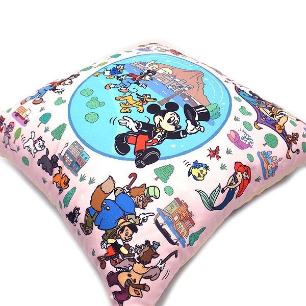 ディズニー キャラクター大集合 イラスト クッション ミッキーフレンズ ディズニー リゾート限定 エクセルワールド プレゼントにも ディズニーグッズ エクセルワールド 通販 Yahoo ショッピング