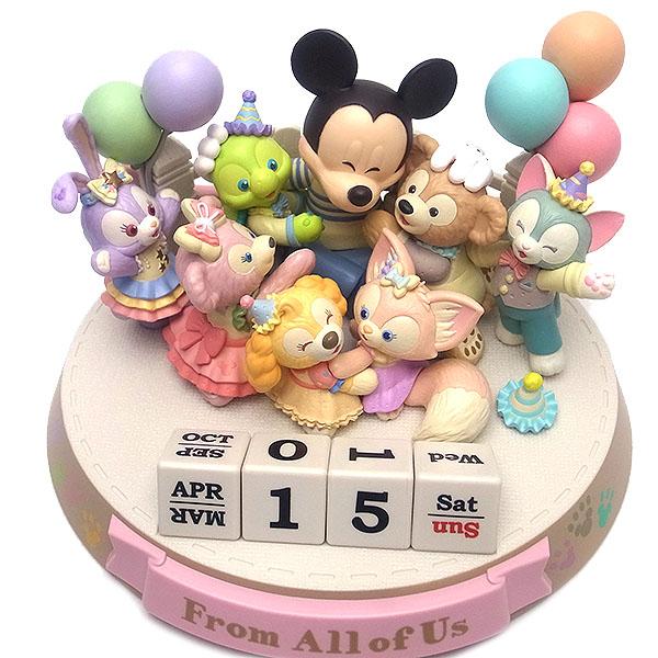 Disney ダッフィー&フレンズ フィギュア 万年カレンダー Disney ダッフィー&フレンズ フィギュア 万年カレンダー