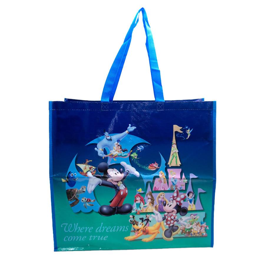 ミッキー ミニー ディズニープリンセス ディズニーキャラクターズ ショッピングバッグ Mサイズ 東京ディズニーリゾート限定 エクセルワールド 通販 Yahoo ショッピング