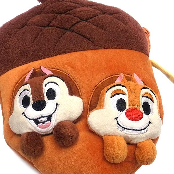 Disney チップとデール どんぐりのショルダーバッグ ミッキー Disney チップとデール どんぐりのショルダーバッグ ミッキー