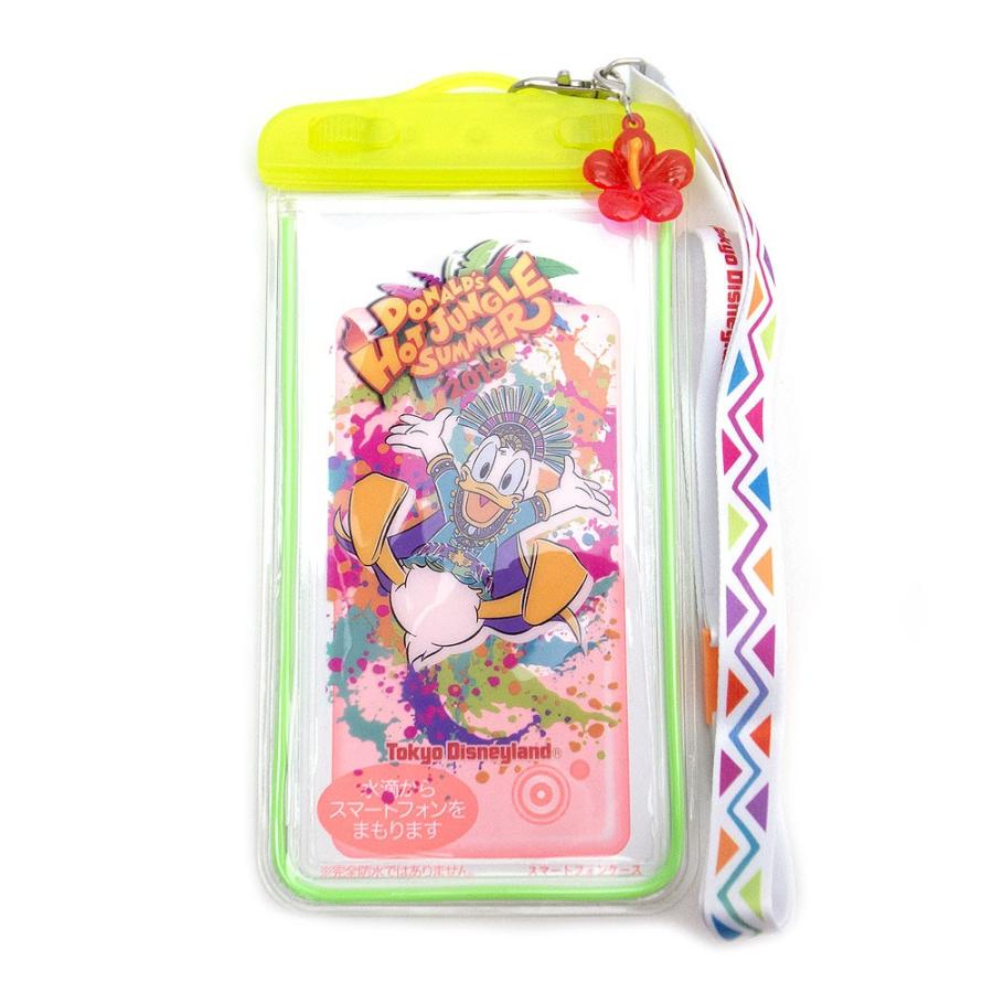 ドナルドのホット ジャングル サマー 防水スマートフォンケース スマホケース ディズニーリゾート限定 エクセルワールド プレゼントにも エクセルワールド 通販 Yahoo ショッピング