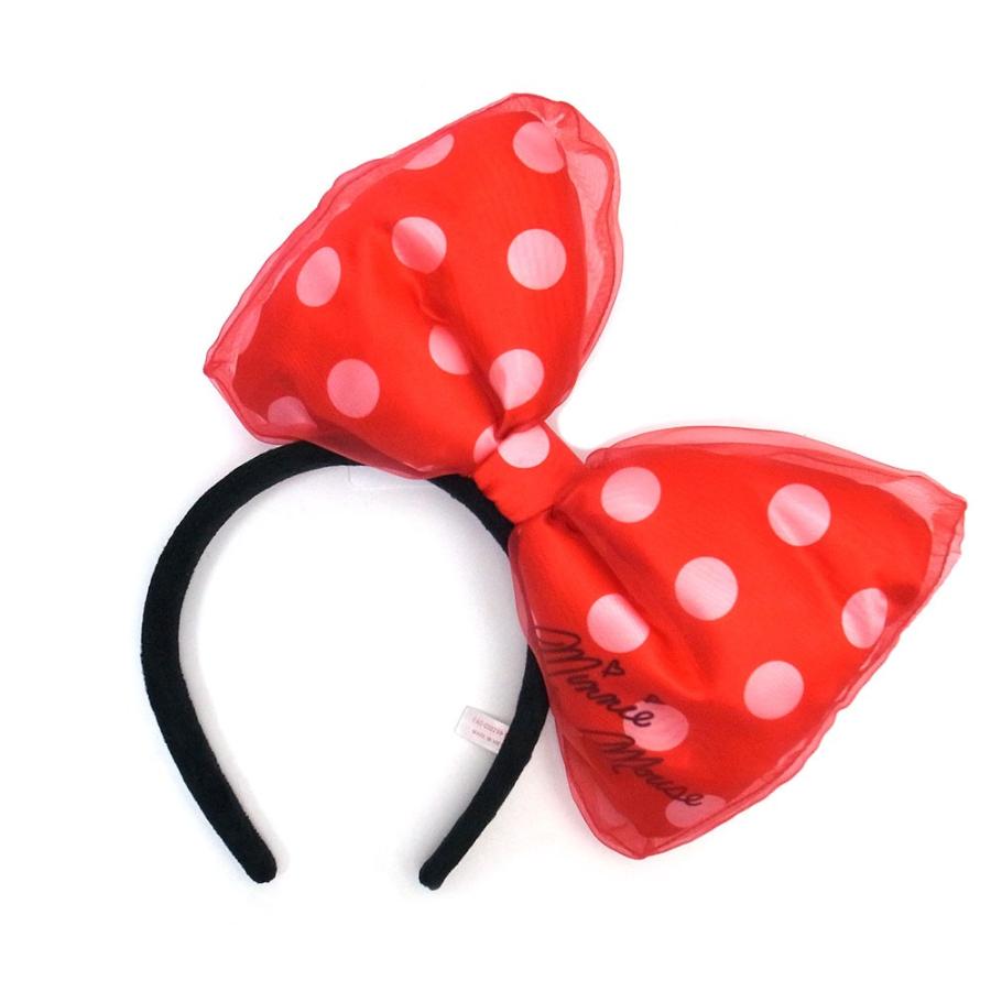 ミニー カチューシャ シフォン リボン レッド ディズニー リゾート限定 ミッキーのお友達 エクセルワールド プレゼントにも エクセルワールド 通販 Yahoo ショッピング