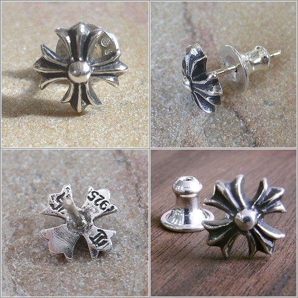 CHROME HEARTS クロムハーツ ピアス CHプラス スタッド CHROME HEARTS クロムハーツ ピアス CHプラス スタッド