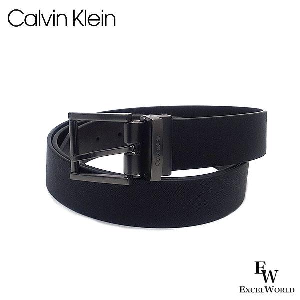 カルバンクライン メンズ ベルト Calvin Klein 11CK010025 リバーシブル レザー ブラック×ブラウン メンズ ブランド